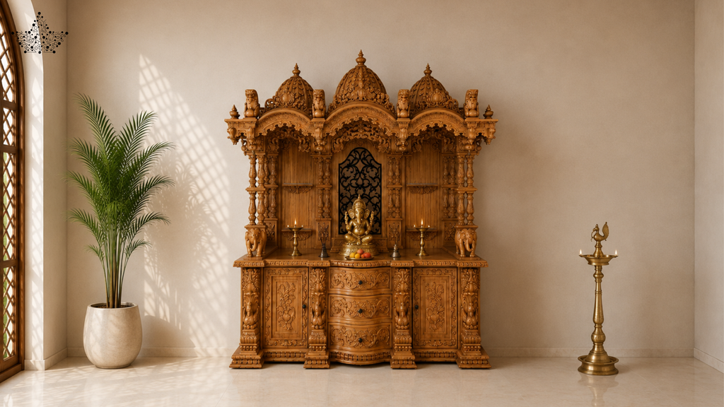 Royal Carved Pooja Mandir
