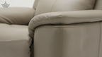Motorized Soft Leather Recliner