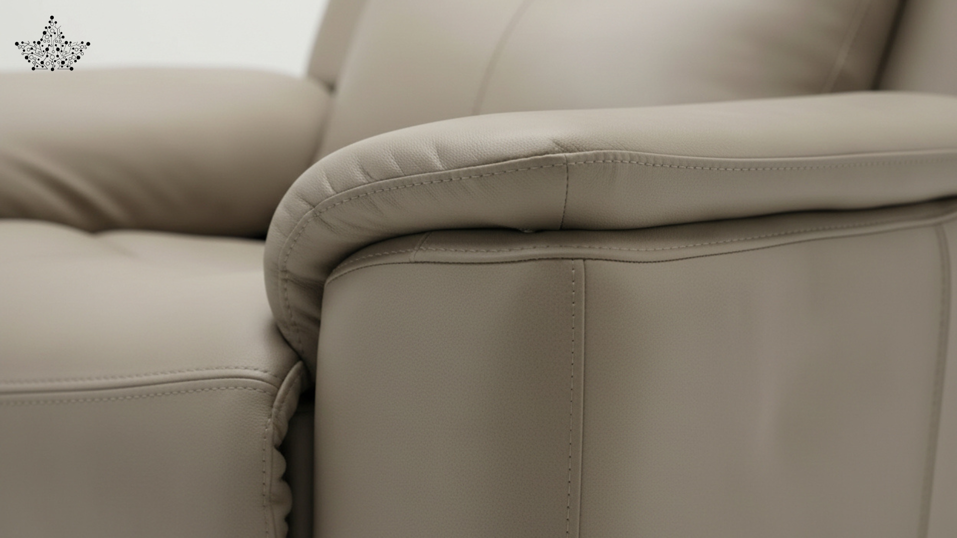 Motorized Soft Leather Recliner