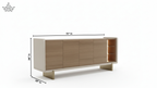 Dune Oak Cabinet
