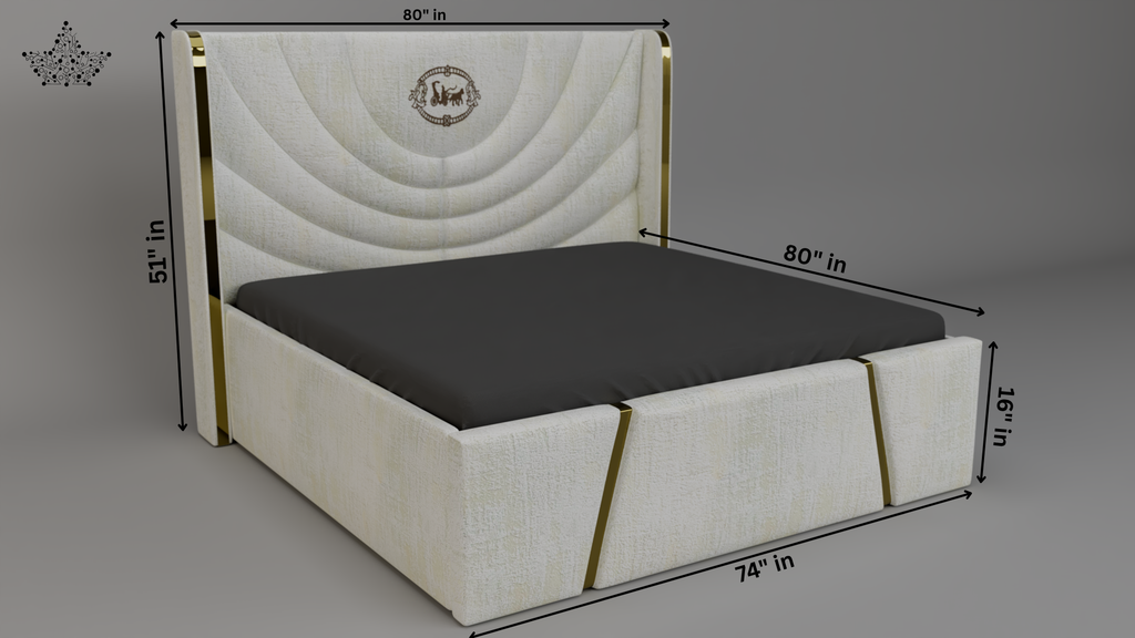 Polo Luxury Uphostered Bed | Ardas Interior