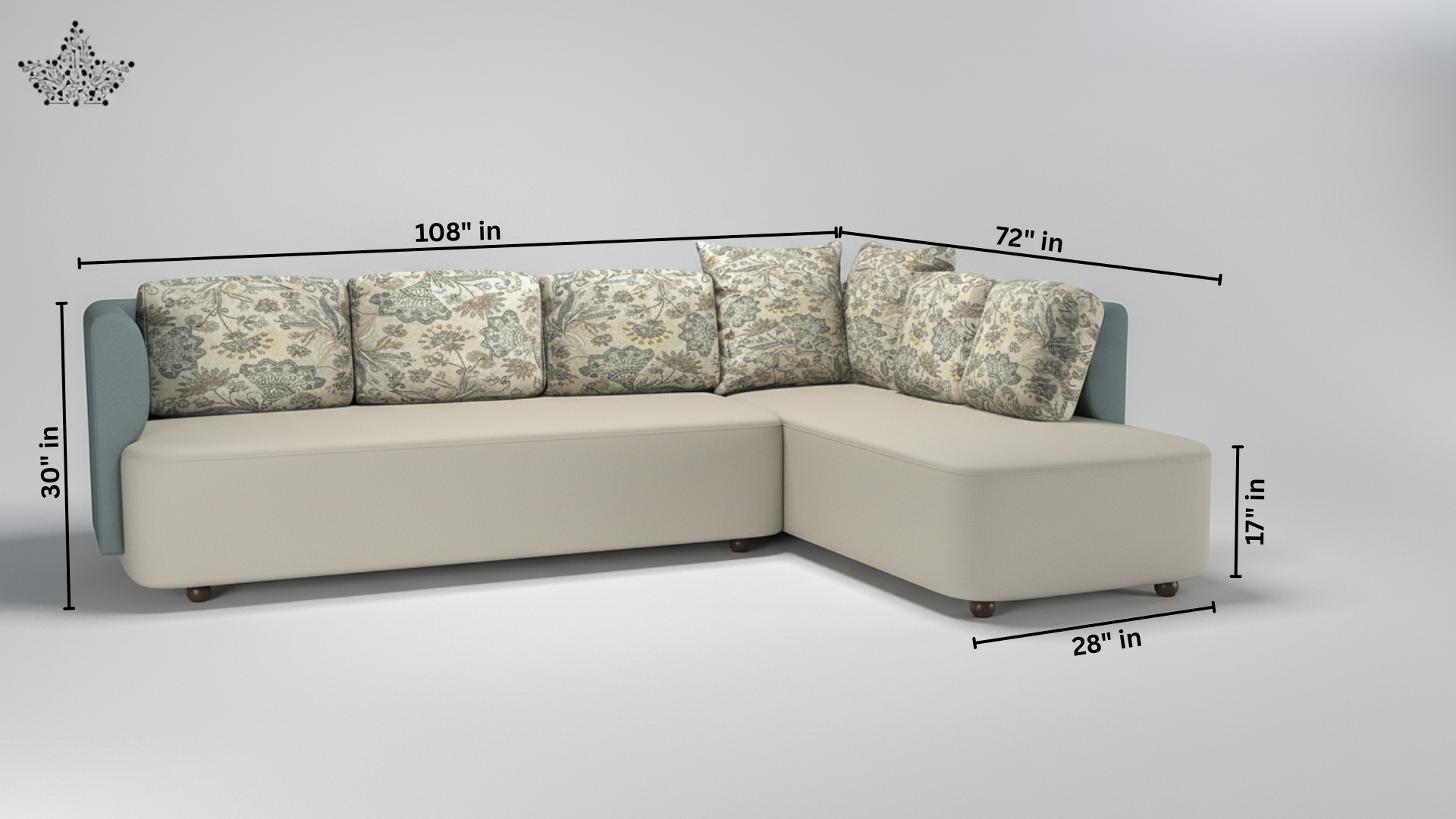 Cozy Curve Sofa-L