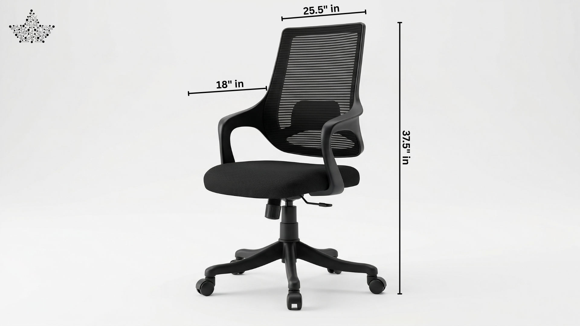Aero Mesh Mid-Back Office Chair