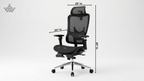 Mesh Chair Black High Back (Full Adjustable)
