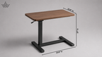 Walnut Adjustable Desk
