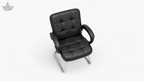 Milano Leather Visitor Chair