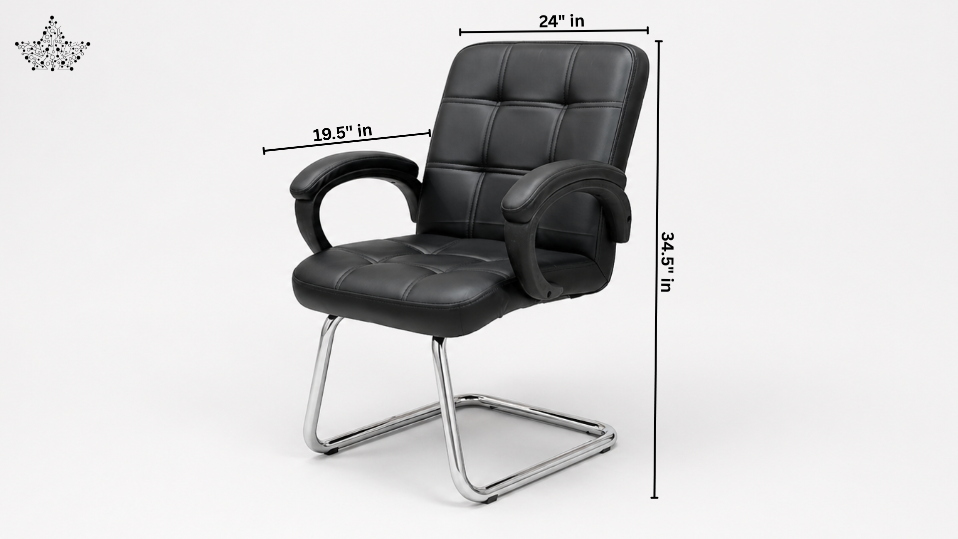 Milano Leather Visitor Chair