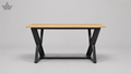 Noir Cross Table