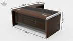 Wooden craft office table