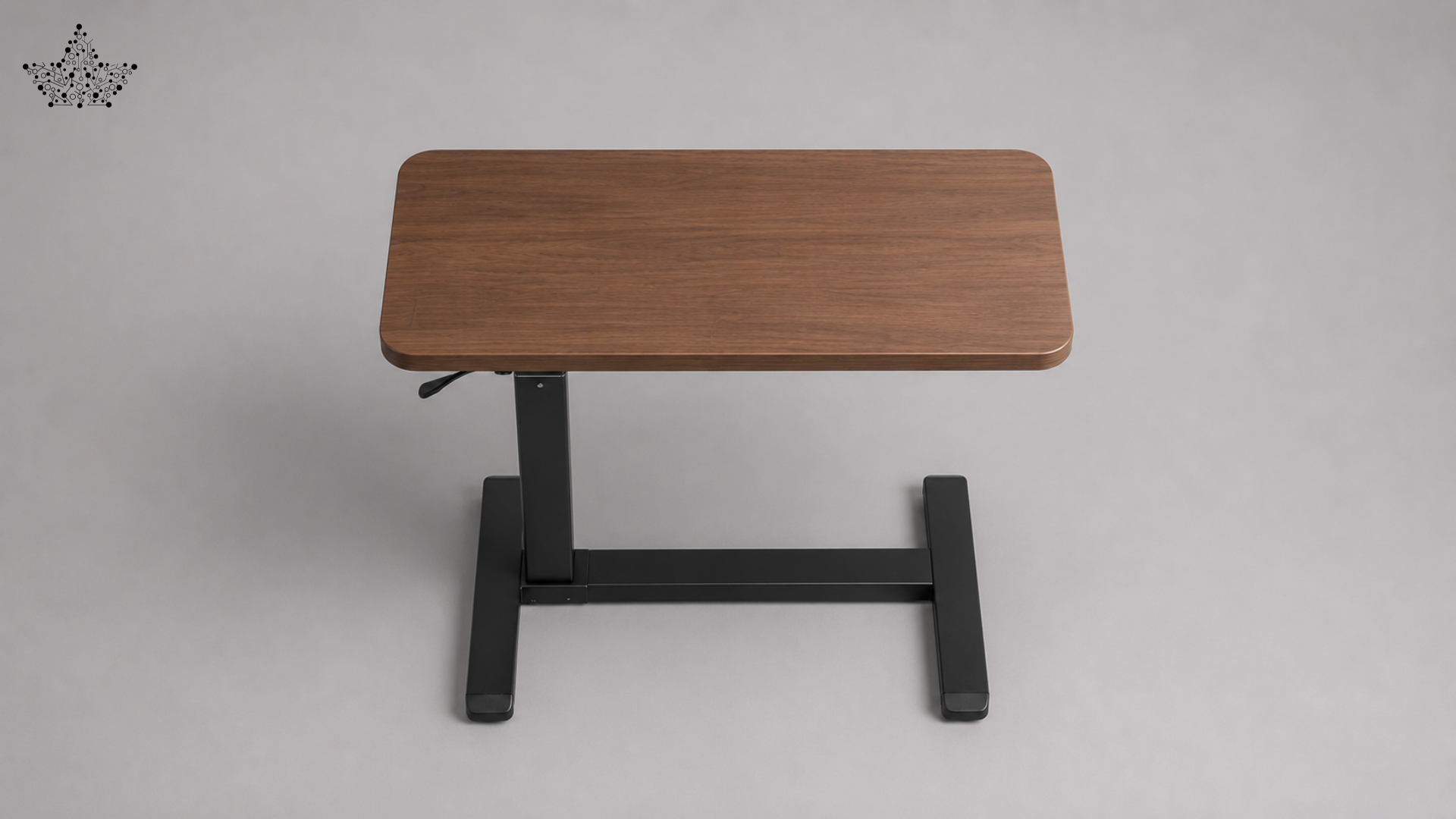 Walnut Adjustable Desk
