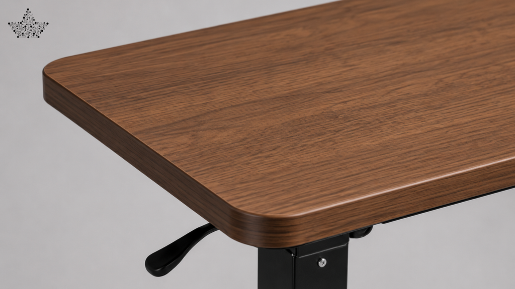 Walnut Adjustable Desk