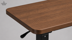 Walnut Adjustable Desk