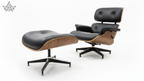 Lounge Chair with Footrest