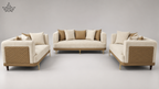 Elara Gold Sofa