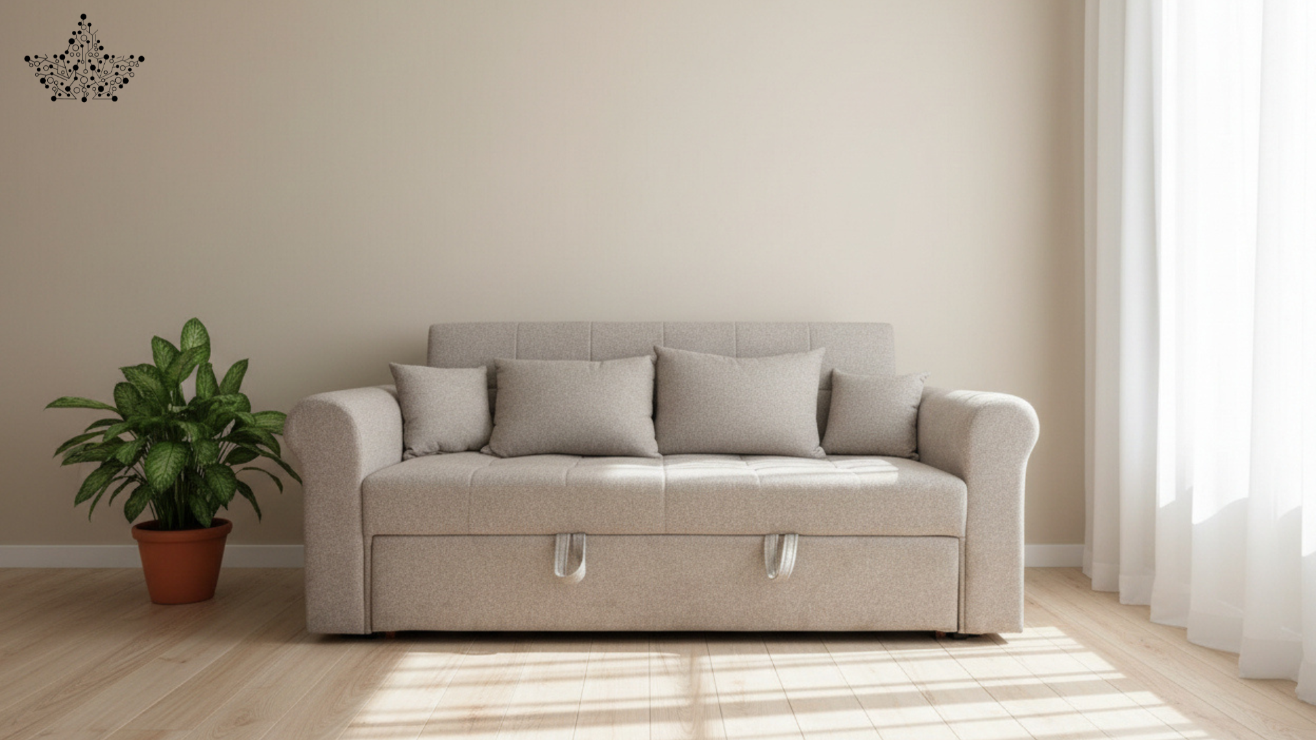 Sofa Cum Bed – Pull Out 3 Seater