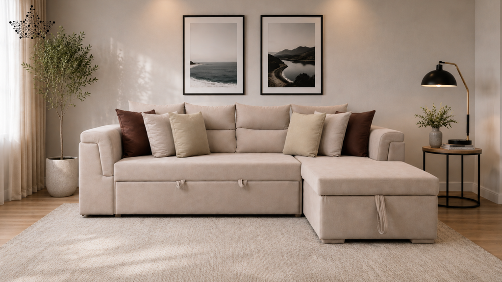 Serene Dual Sofa Cum Bed