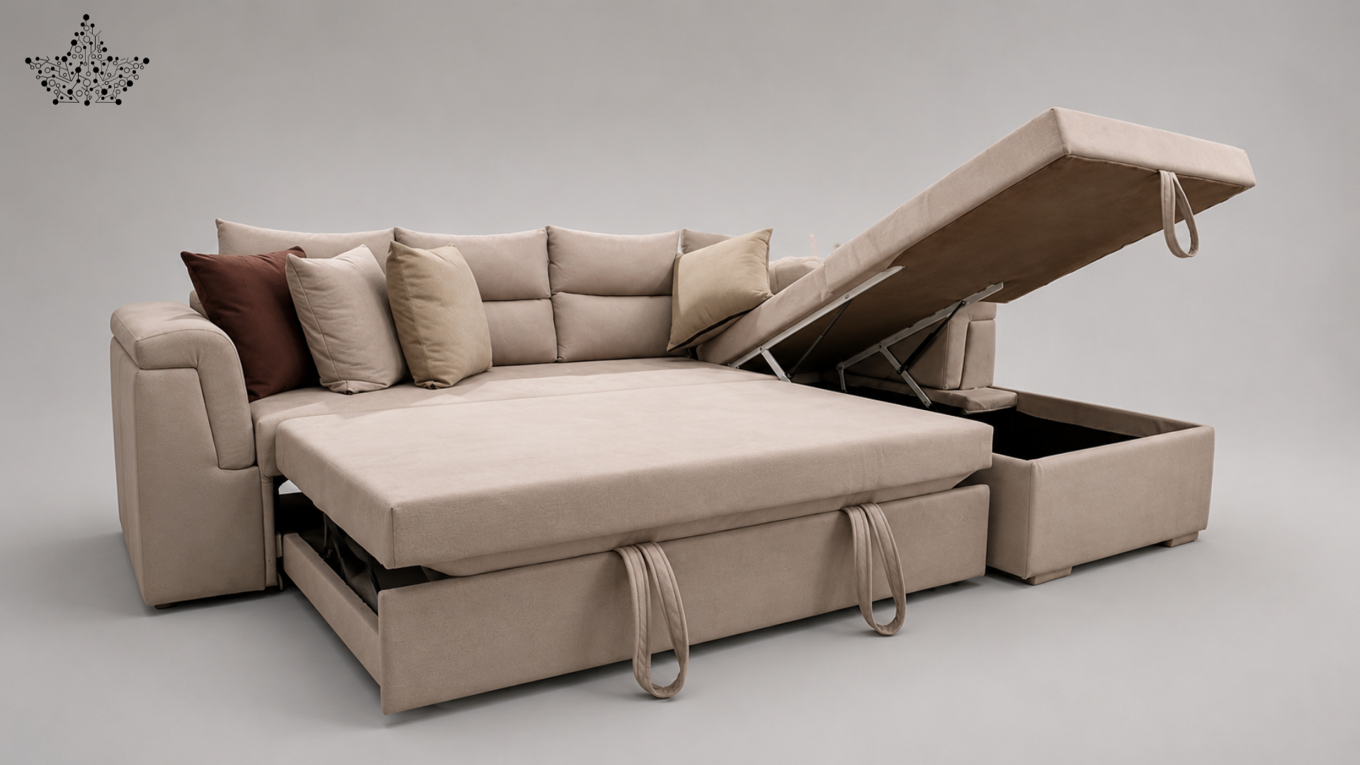 Serene Dual Sofa Cum Bed