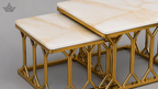 Italian Style Nested Center Table | Ardas Interior