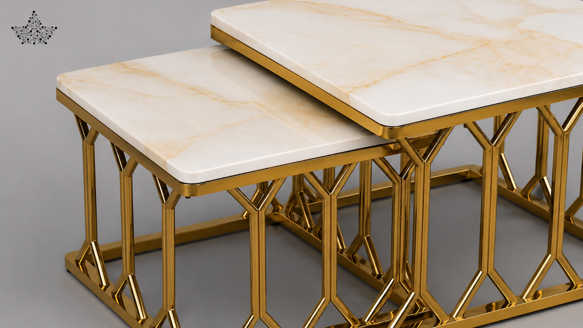 Italian Style Nested Center Table | Ardas Interior