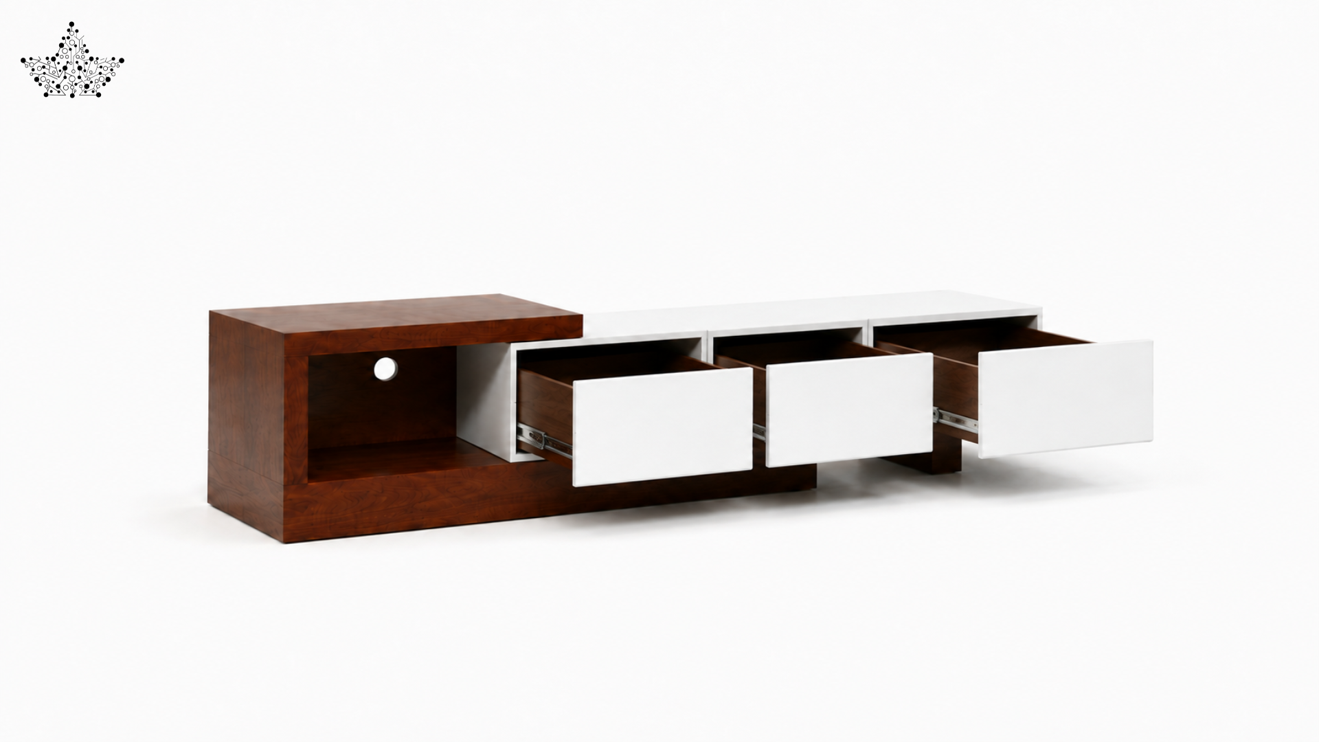 Tri-Tone TV Unit(6.5 feet)